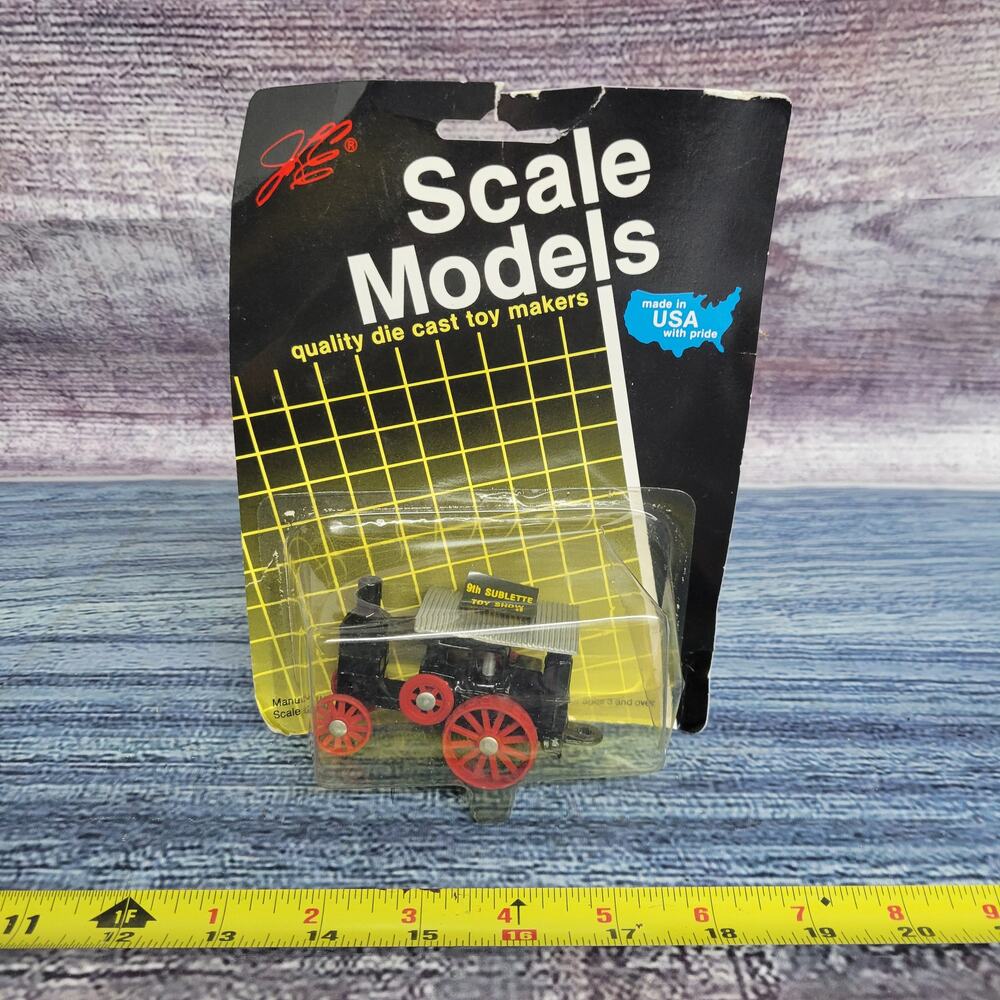 Vtg Scale Models Hart Parr Steam Engines By Scale Models 1/64th Scale sealed